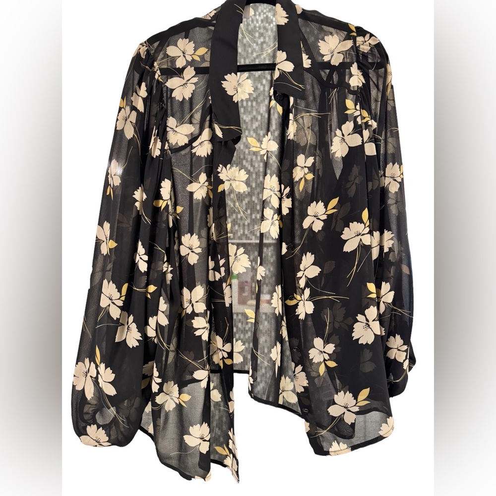 CAbi women’s button-down‎ blouse – size XXL